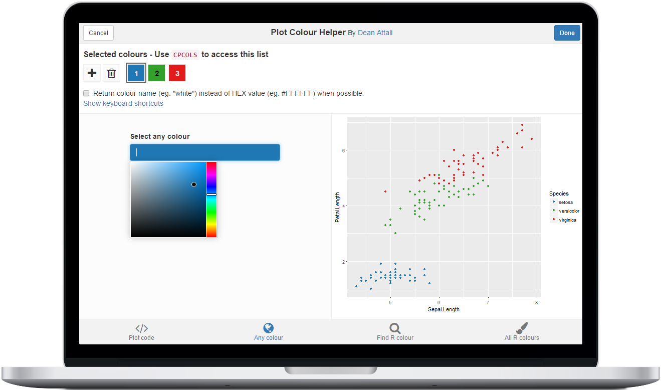 Demo of Plot Colour Helper